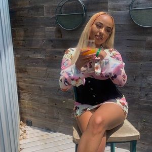 Mesh butterfly dress